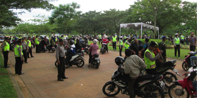 Razia Kendaraan di Boulevard UI Dilanjutkan Senin Depan